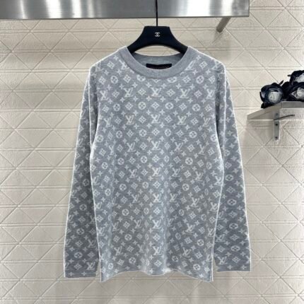 25fw Jacquard loose sweater