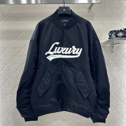 25fw Letter logo cotton jacket