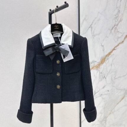 25fw Contrasting lapel jacket