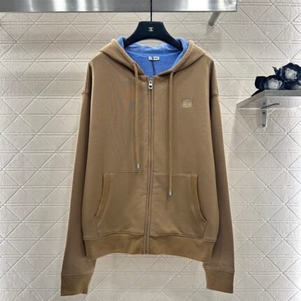 Wrong color hooded zipper jacket