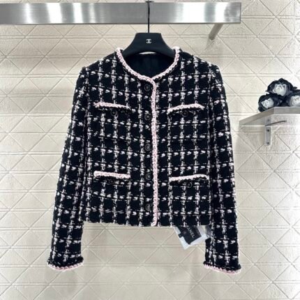 Woolen bound edge dress jacket