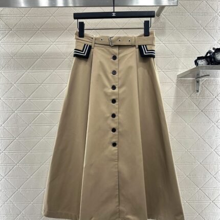 Belt, high waisted umbrella skirt