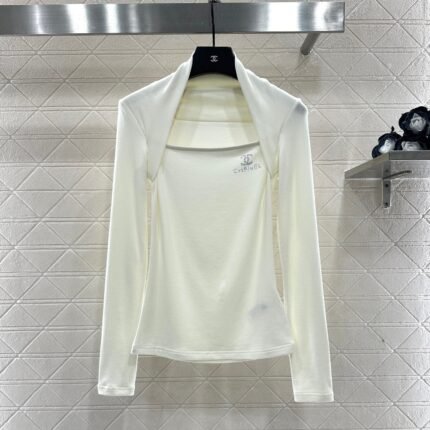 Slim fit rhinestone top