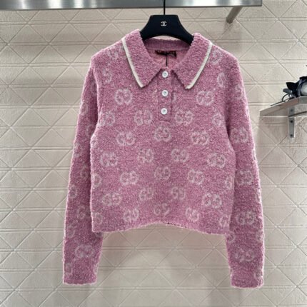 Jacquard Knitted Top