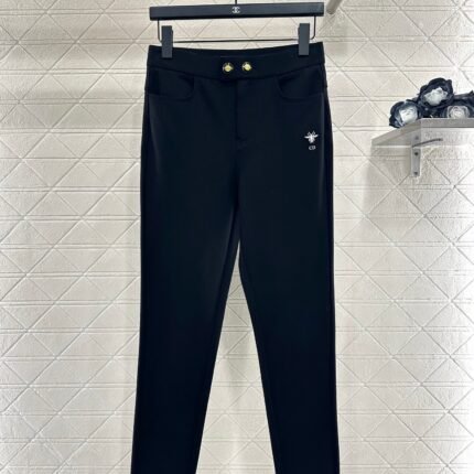 Retro stretch pencil pants