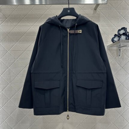 Hooded Windbreaker Jacket