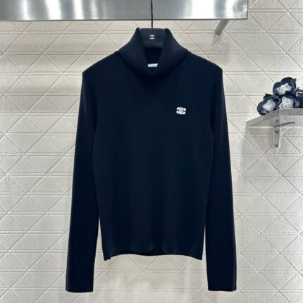 Logo Wool Base Layer Top