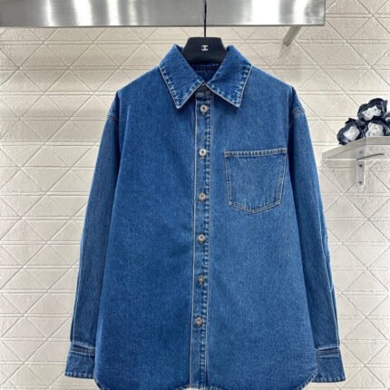 Retro Washed Denim Shirt