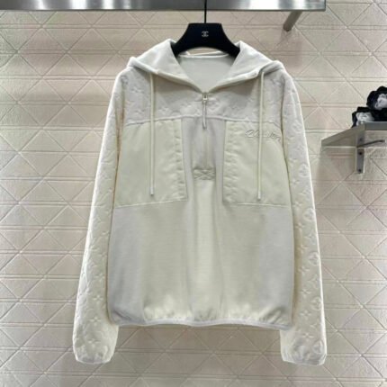 Patchwork Hooded Sweatshirt