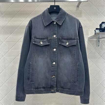 Distressed Denim Jacket