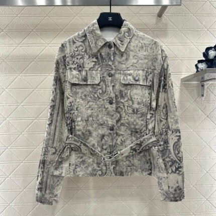 Printed Denim Jacket