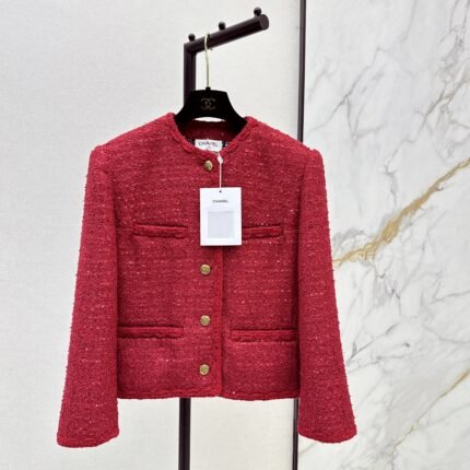 Lapel-front, four-pocket woven jacket