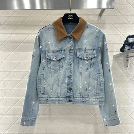 Embroidered Denim Jacket