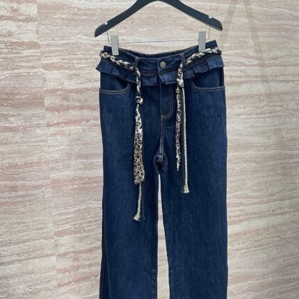 25fw Xiaoxiang lace hemp rope pants (vintage series)