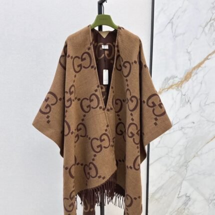 25fw Double sided wearable cape shawl jacket