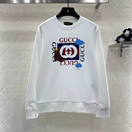 25fw Round neck letter contrasting hoodie