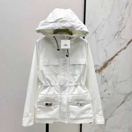 25fw Hooded windbreaker jacket