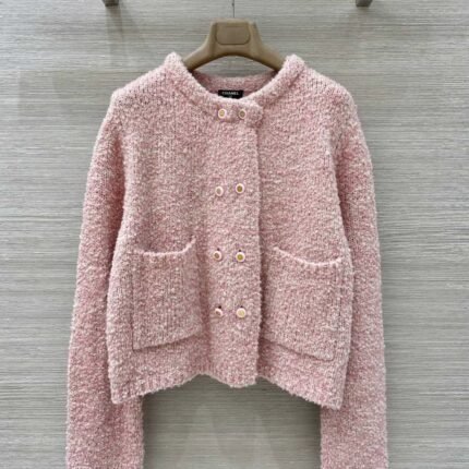 Floral Pattern Cashmere Coat