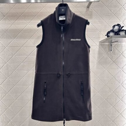 25fw Polar fleece vest skirt