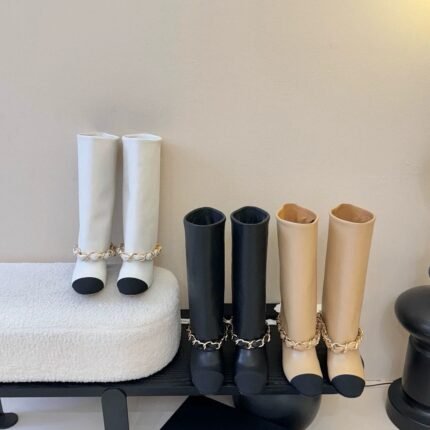 25SS new chain knight boots