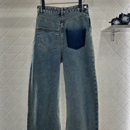 25fw Blended pocket curved knife jeans