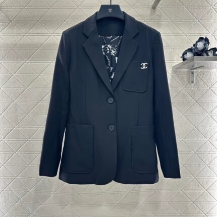 25fw Brooch suit silhouette jacket