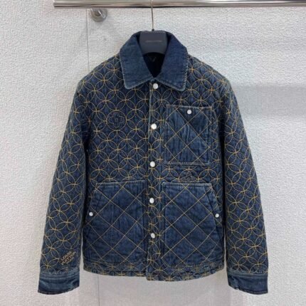 Retro Embroidered Denim Jacket