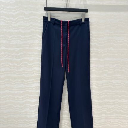 m 25ss drawstring suit pants