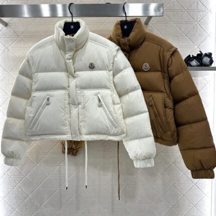 25 Detachable sleeve vest down jacket