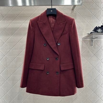 25 Corduroy lapel double breasted suit