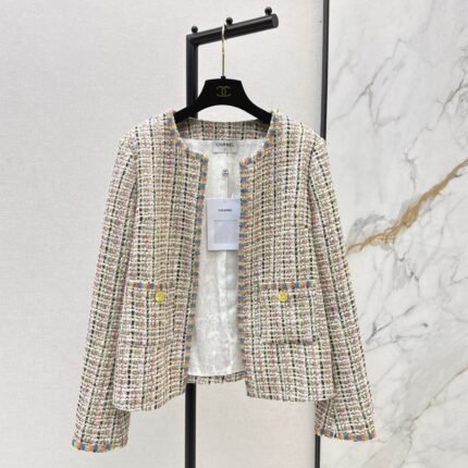 25 New woven woolen woolen woolen coat