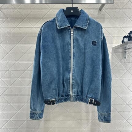 25fw new zipper denim jacket