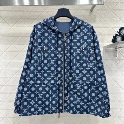 Hooded Drawstring Jacket