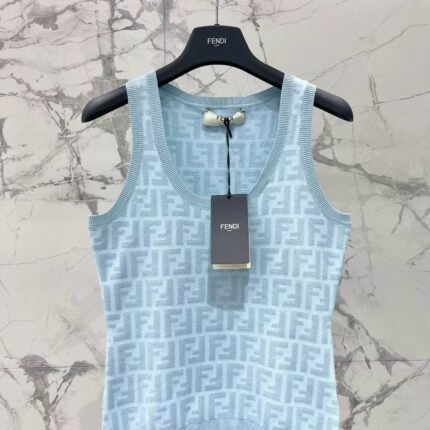 Classic monogram knit vest